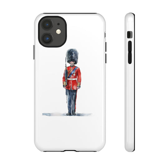 British Royal Guard Phone Case - Tough Cases, Unique Phone Cover, Gift for Her, Cute Accessory, British Soldier Design