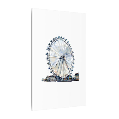London Eye Canvas Print, Wall Art Decor, Travel Gift, Home Decoration, Unique Art Piece
