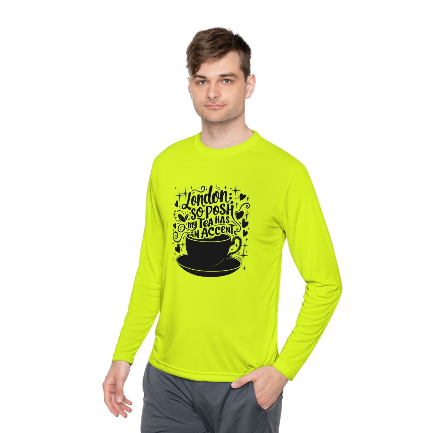 Unisex Lightweight Long Sleeve Tee - London's Nostalgic Tea