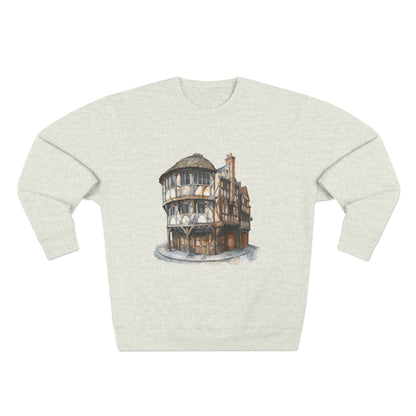 Unisex Crewneck Sweatshirt - London Pub Interior British Tavern