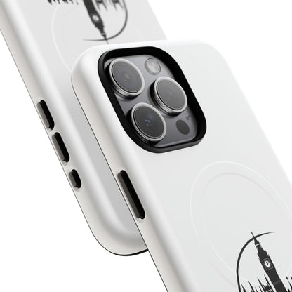 Stylish Tough Magnetic Phone Case with London Skyline, Unique Design, Perfect Gift for Travelers, Phone Protection, Customizable Accessories