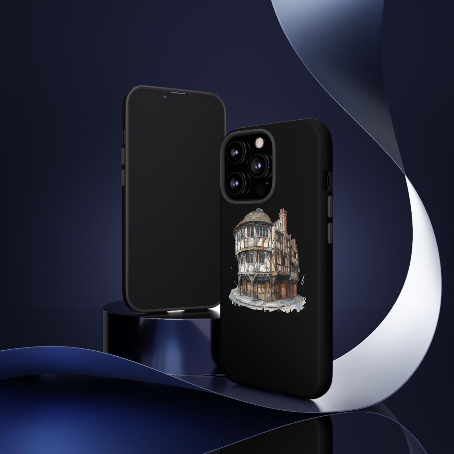 Stylish Phone Case featuring Unique Building Design, Art Lover Gift, Durable Phone Cover, Trendy Gadget Accessory, Unique Gift for Her