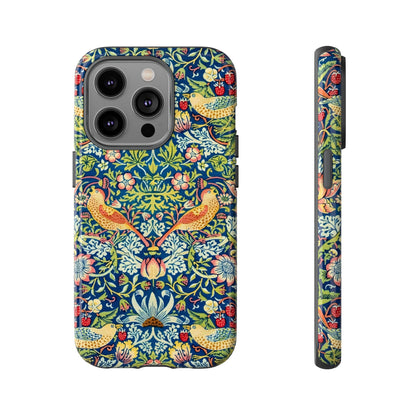Floral Phone Case | Tough Cases, Stylish Protection, Unique Gift, Eco-Friendly, Floral Pattern, Bird Design