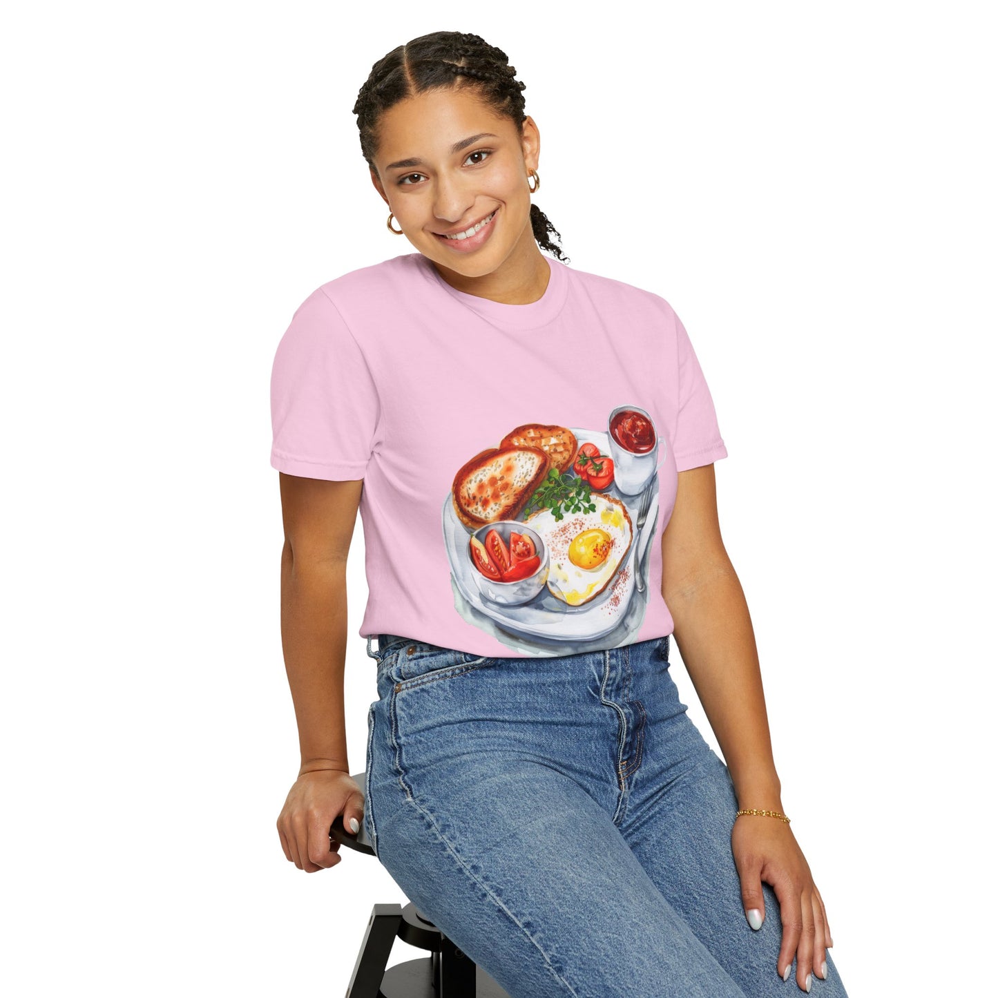Unisex Garment-Dyed T-shirt - Hearty & Wholesome - Classic British Cuisin