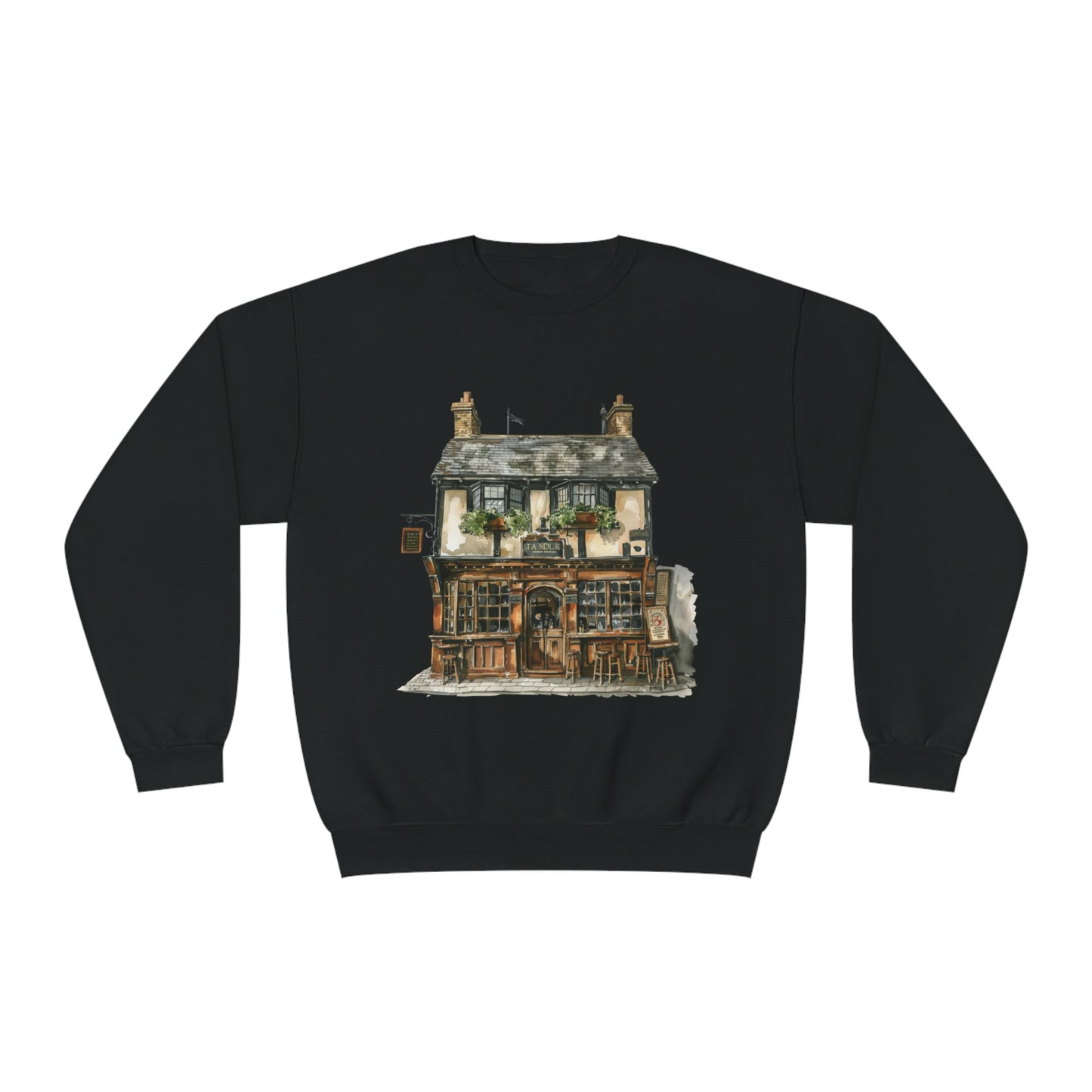 Unisex NuBlend® Crewneck Sweatshirt - Charming British House