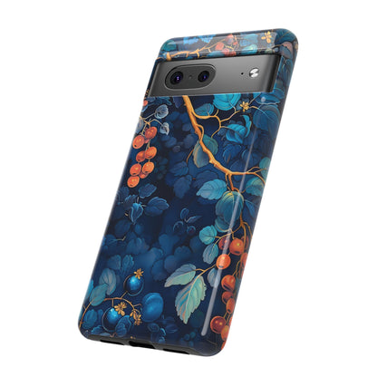 Artistic Phone Case with Floral Design, Tough Cases for iPhone, Nature-Inspired Accessory, Unique Gift for Her, Protective Cover