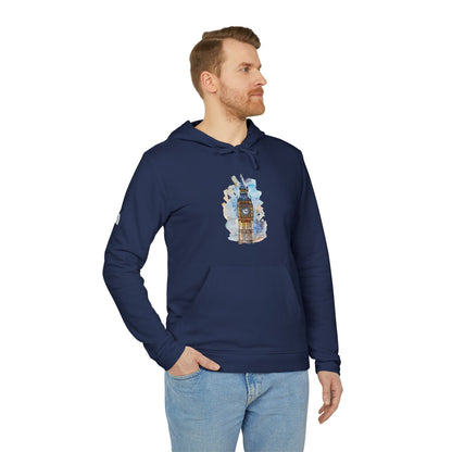 adidas Unisex Fleece Hoodie - Echoes of Time - London’s Big Ben