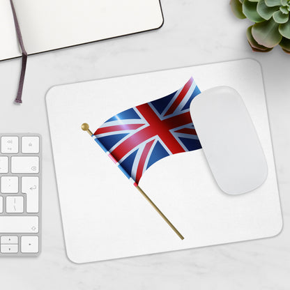 UK Flag Mouse Pad - Perfect for Home Office, Gifts for England Fans, Desk Accessories, College Dorm Essentials, London Decor