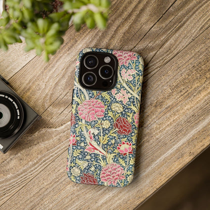 Floral Phone Case, Tough Cases, Durable Phone Cover, Stylish Phone Protector, Gift Idea for Nature Lovers, Floral Pattern Tech Accessories