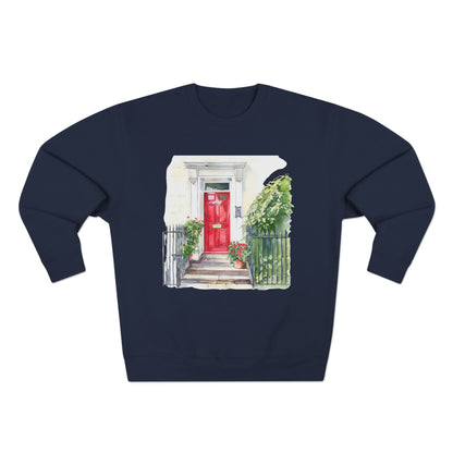 Unisex Crewneck Sweatshirt - Street London Aesthetics Urban Charm and Classic City Vibes