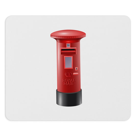 Royal Mail Post Box Mouse Pad, Desk Accessory, Unique Gift, Home Office Decor, Gaming, Vintage Style
