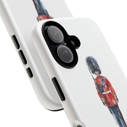 British Royal Guard Phone Case - Tough Cases, Unique Phone Cover, Gift for Her, Cute Accessory, British Soldier Design