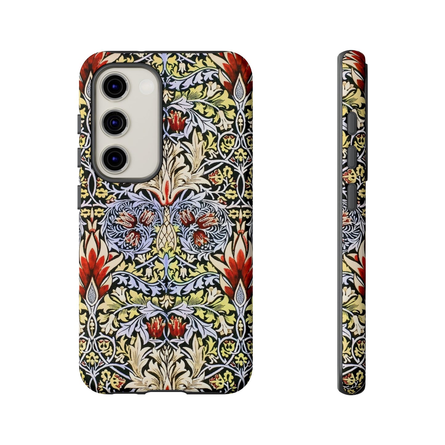 Stylish Phone Case - Floral Design, Tough Cases, Gift for Her, Phone Accessories, Trendy Tech, Unique Cell Phone Cover
