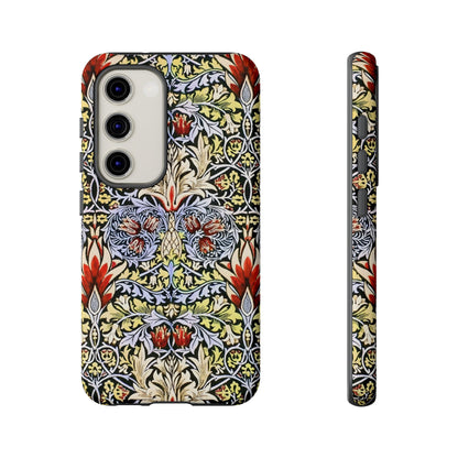 Stylish Phone Case - Floral Design, Tough Cases, Gift for Her, Phone Accessories, Trendy Tech, Unique Cell Phone Cover