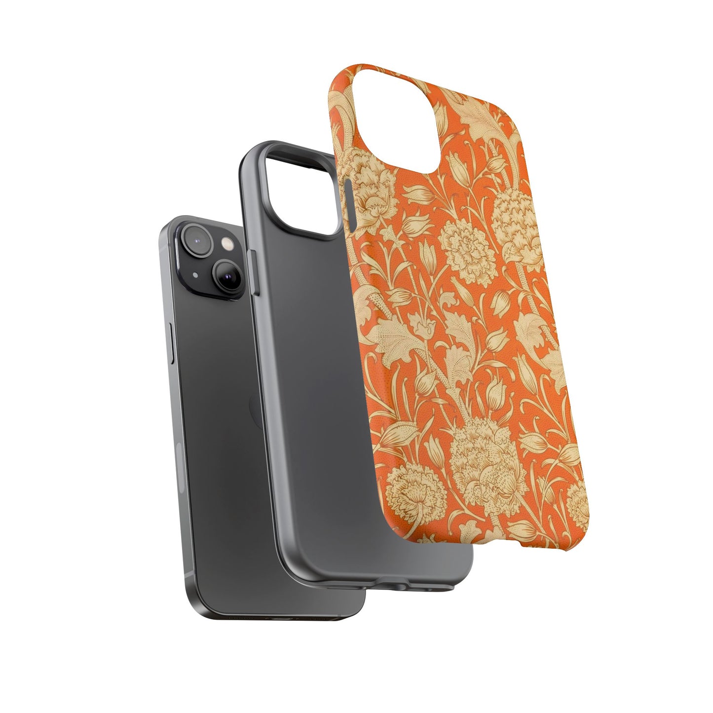 Floral Phone Case, Vibrant Tough Cases for Garden Lovers, Stylish Protection, Gift for Birthdays, Spring Decor, Unique Design