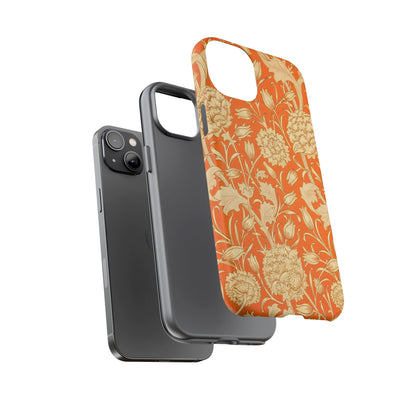Floral Phone Case, Vibrant Tough Cases for Garden Lovers, Stylish Protection, Gift for Birthdays, Spring Decor, Unique Design