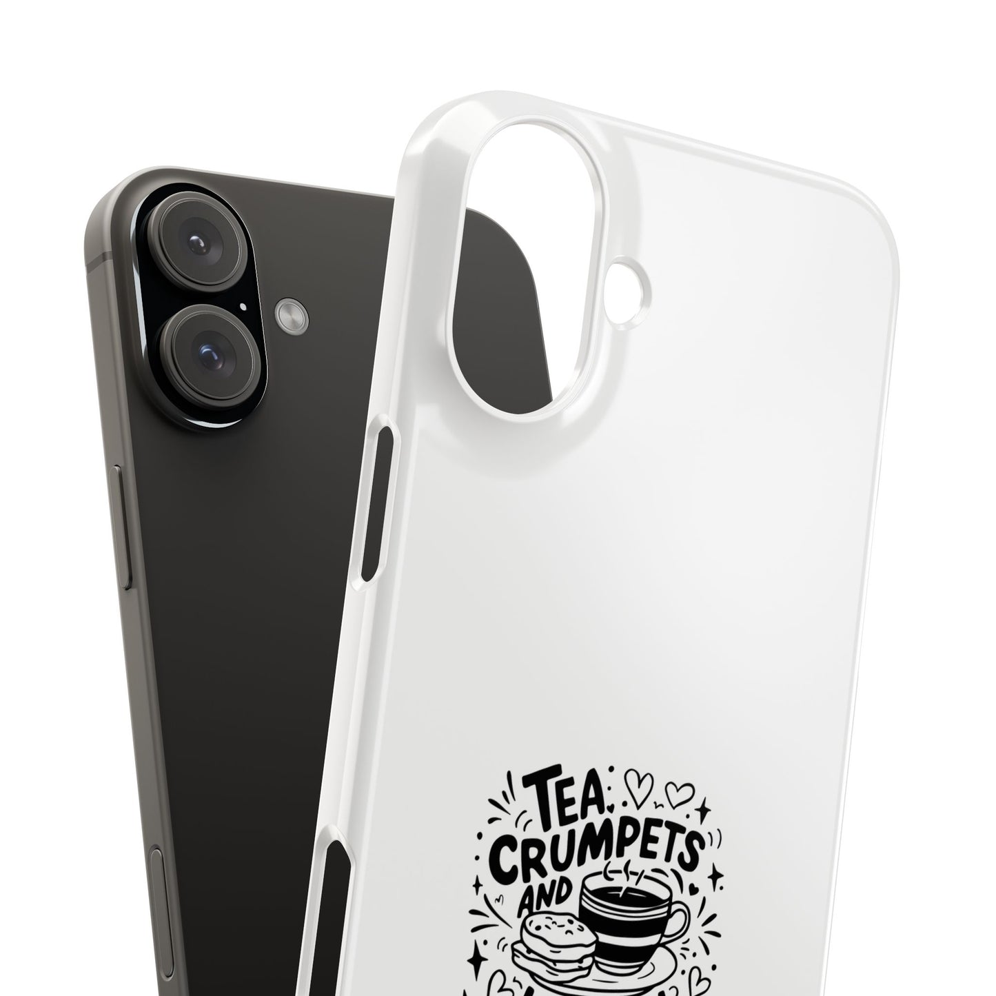 Charming Slim Phone Cases for Tea Lovers | Unique London Adventures | Fun Gift for Friends, Trendy Accessories, Travel Enthusiasts, [...]