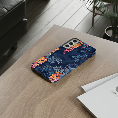 Floral iPhone Case, Tough Phone Cover, Gift for Her, Nature Lover Accessory, Spring Decor, Unique Floral Design