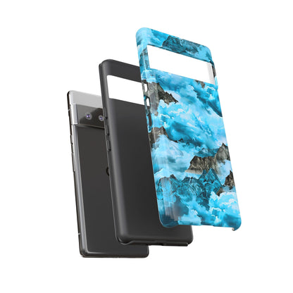 Mountain Wave Phone Case - Adventure Gear, Outdoor Gifts, Stylish Cases, Trendy Accessories, Nature Lovers