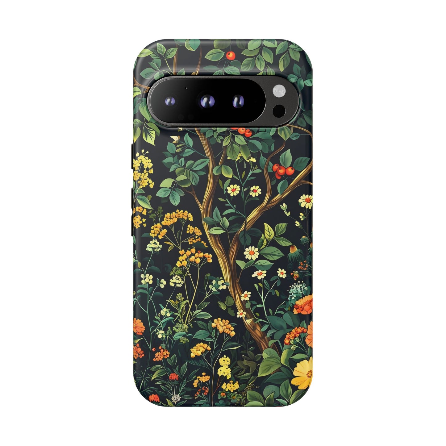Floral Phone Case - Tough Cases, Colorful Nature Design, Gift for Flower Lovers, Phone Accessory, Unique Cell Phone Cover