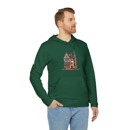 adidas Unisex Fleece Hoodie - uintessentially British: The Classic English House