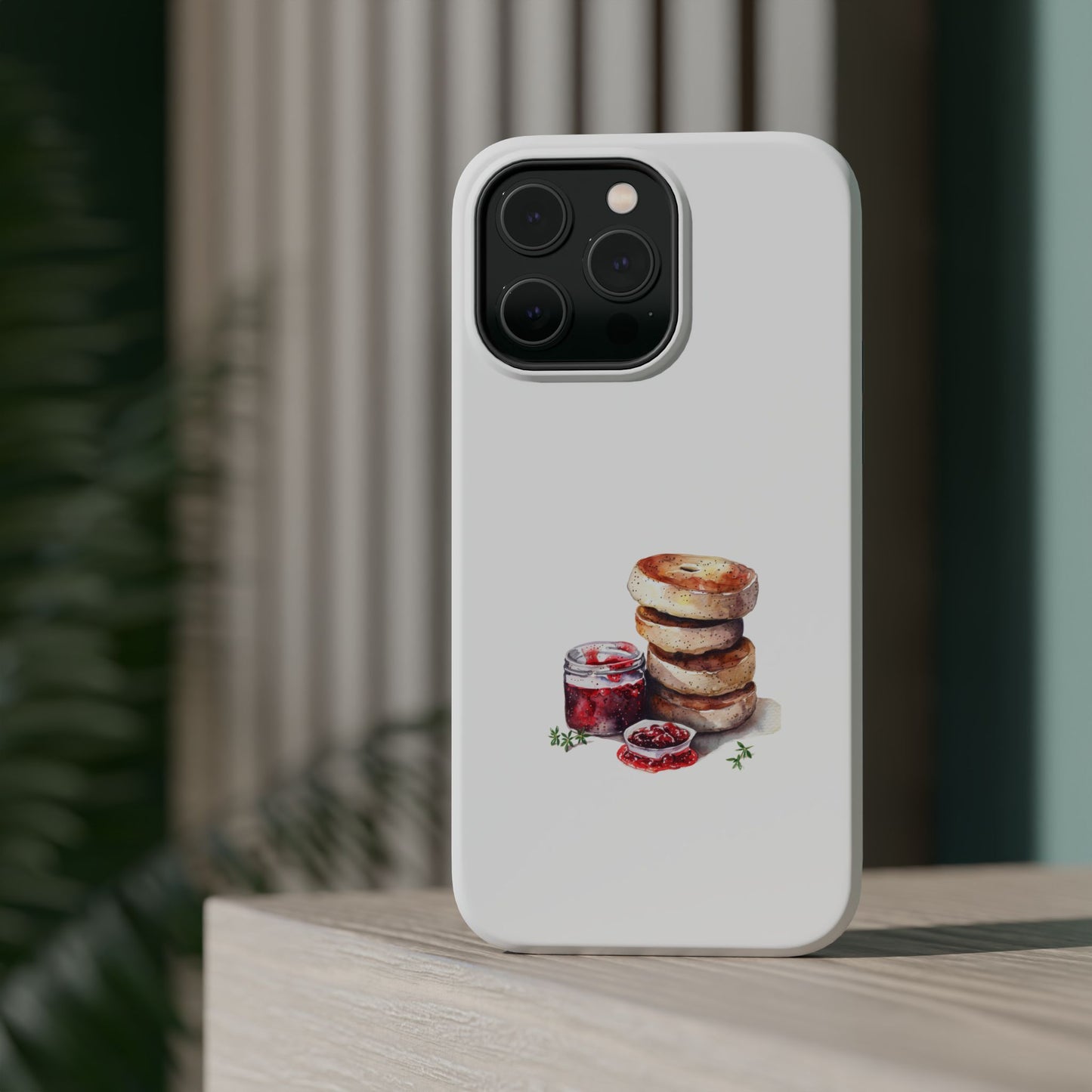 Artistic Phone Cases, Personalized Cases for Food Lovers, Stylish Magnetic Tough Cases, Unique Gift for Foodies, Trendy Accessories