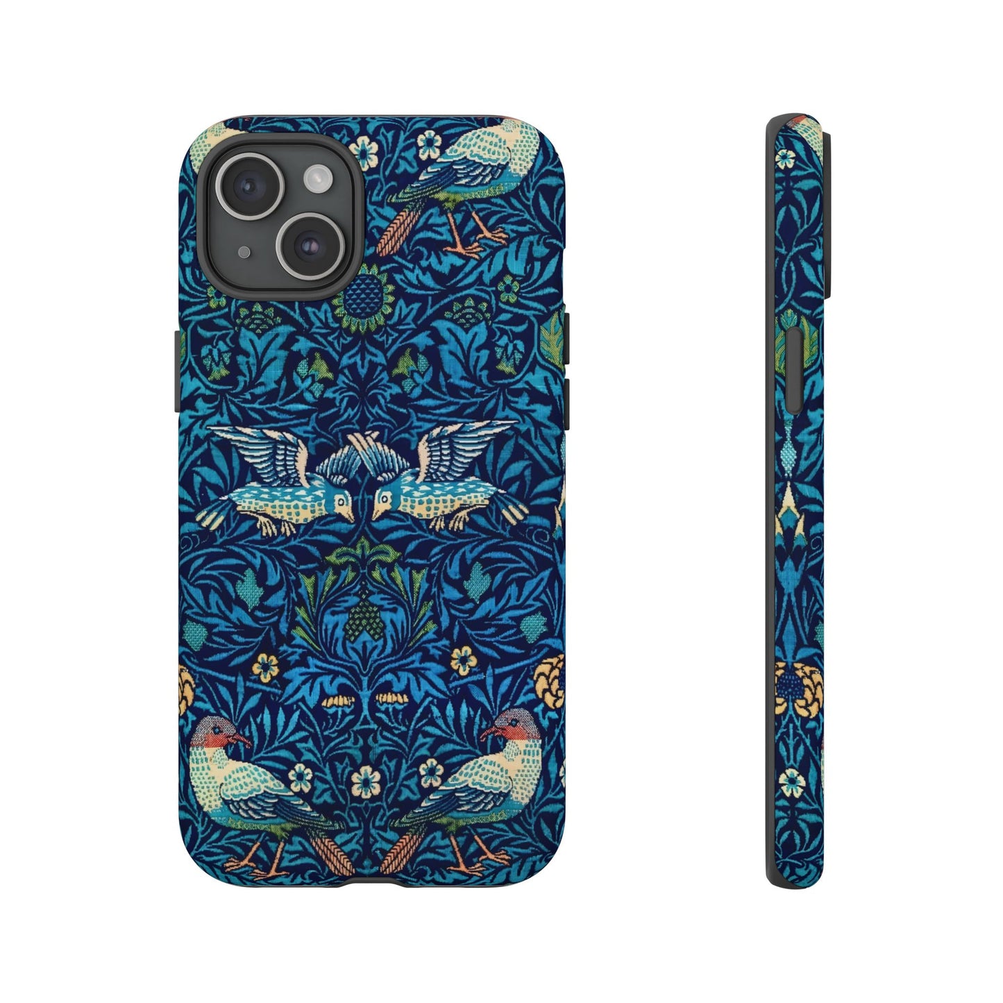 Elegant Bird Pattern Phone Case | Nature Lover Gift, Stylish Mobile Cover, Floral Design, Eco-Friendly, Unique Cell Phone Protector