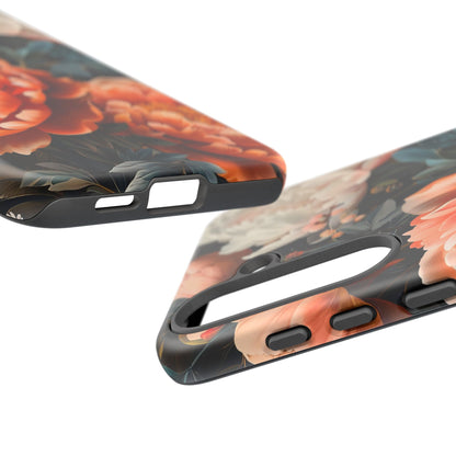 Floral Phone Case - Tough Cases, Durable Cover, Flower Design, Unique Gift, Phone Accessories