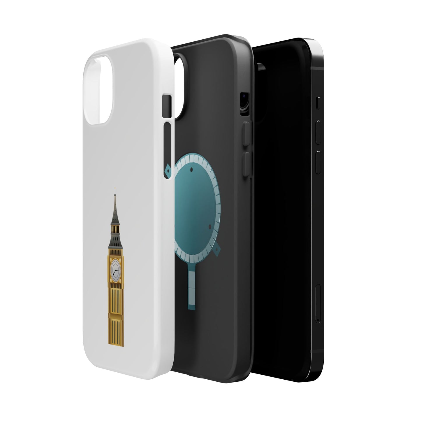 Big Ben Magnetic Phone Case, Unique Phone Cover, London-Themed Gift, Trendy Cell Case, Custom iPhone Accessory