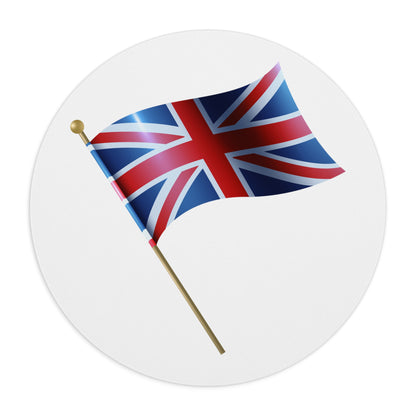 Union Jack Mouse Pad, British Flag Mouse Mat, Computer Accessory, Gamer Gift, Office Decor, Flag Theme