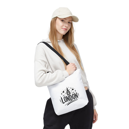 London-Themed Tote Bag | Stylish, Unique Bag for Travelers, Beach, Shopping, Gifts, or Everyday Use