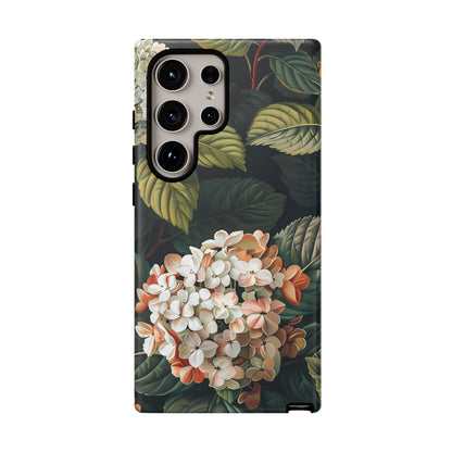 Floral Phone Case - Tough Cases, Nature Lover Gift, Floral Design, Botanical Phone Cover, Stylish Cellphone Accessory, Mother's Day Gift