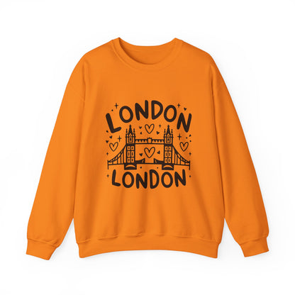 Unisex Heavy Blend™ Crewneck Sweatshirt Trendy - Lovely London