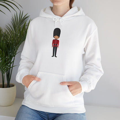 Unisex Heavy Blend™ Hooded Sweatshirt - Cornish Courage - Red Jackets of Bodmin
