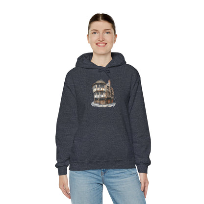 Unisex Heavy Blend™ Hooded Sweatshirt - Where Friends Gather - The Cozy British Pub