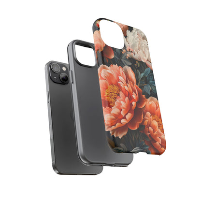 Floral Phone Case - Tough Cases, Durable Cover, Flower Design, Unique Gift, Phone Accessories