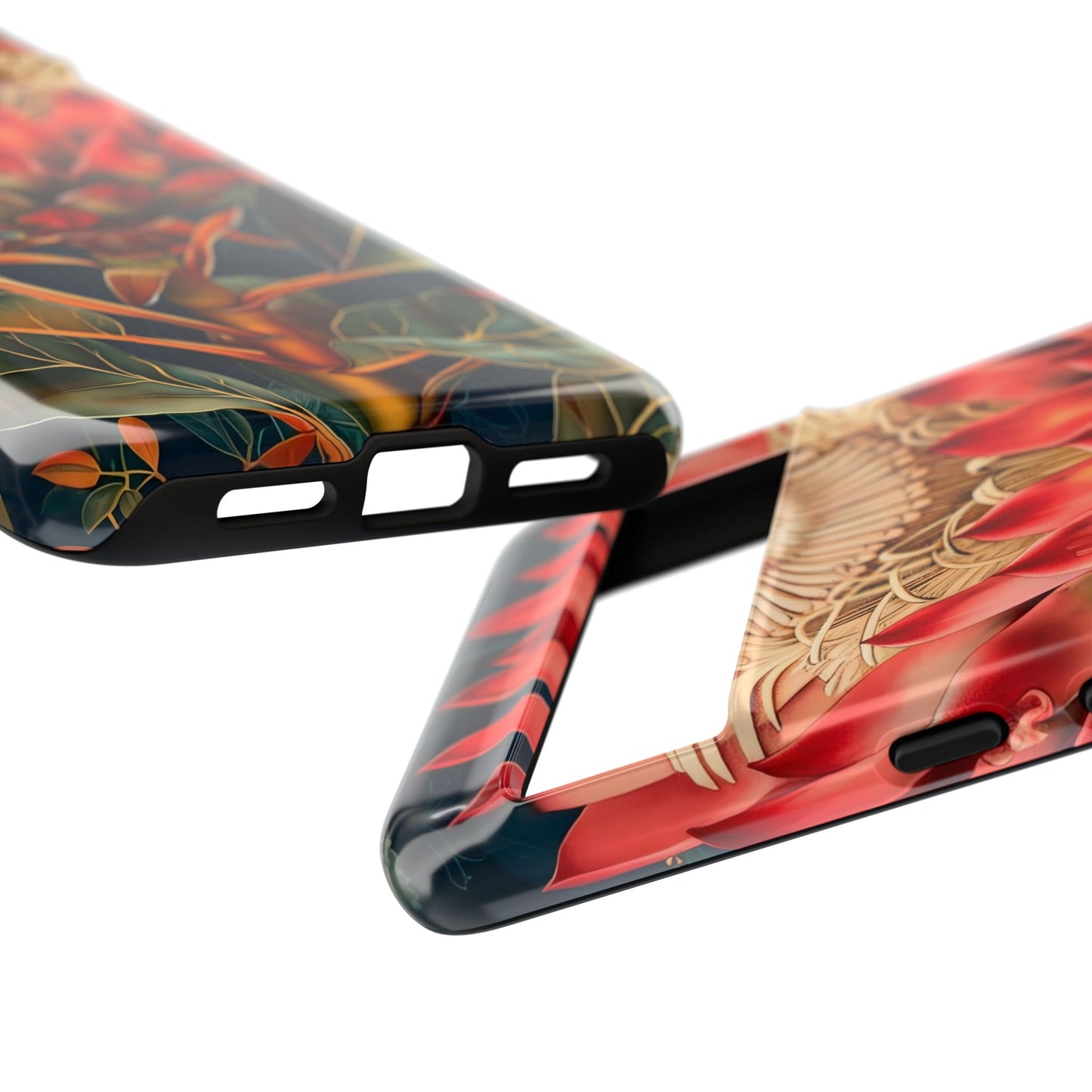 Tough Cases: Vibrant Floral Phone Case, Tough Phone Covers, Floral Art Cases, Nature Design Accessories, Gift for Nature Lovers