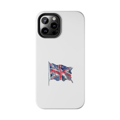Stylish Tough Phone Case with British Flag Design - Durable & Protective Cover