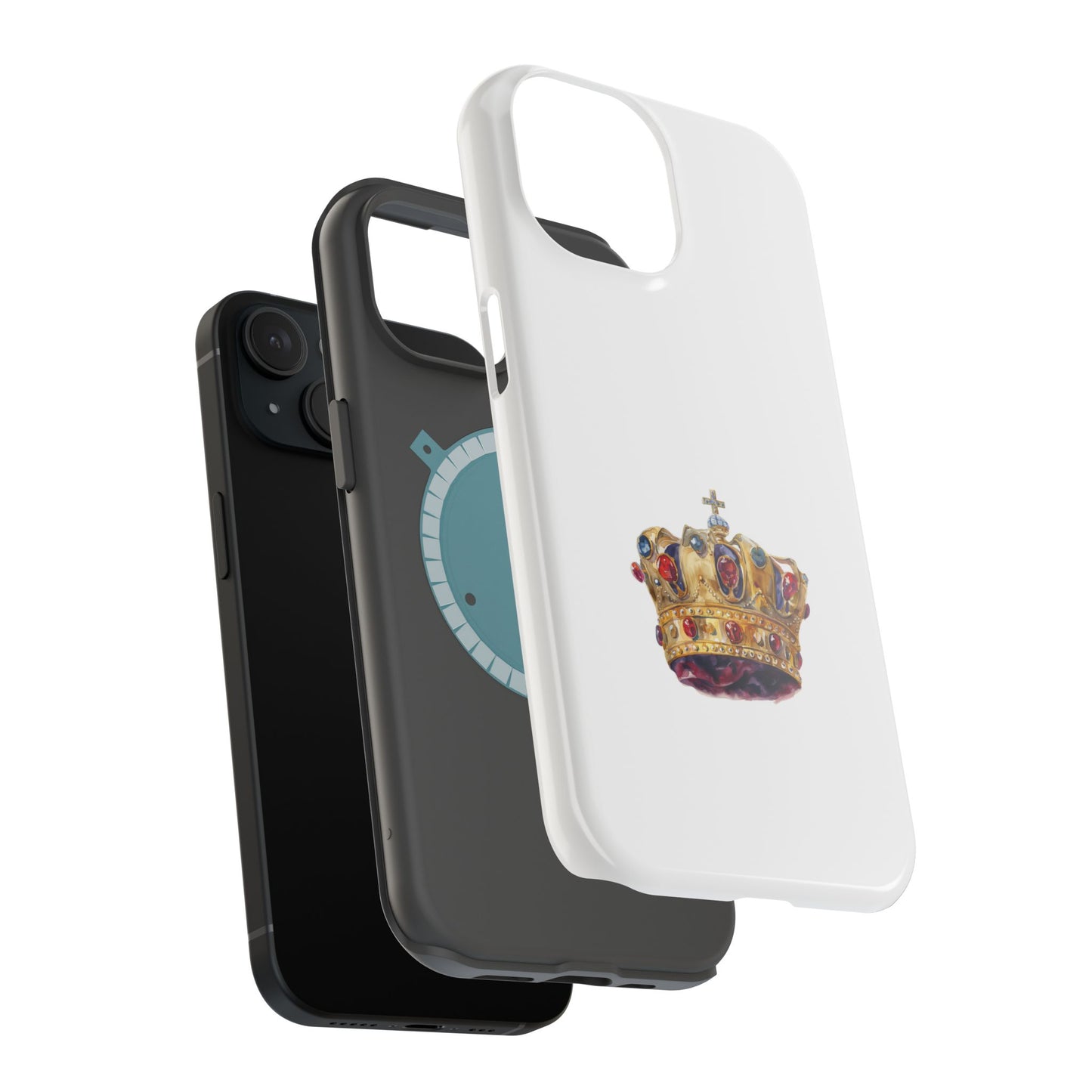 Crown Magnetic iPhone Cases - Stylish Phone Protectors, Custom Designs, Perfect Gift for Crown Lovers, Trendy Tech Accessories, Unique [...]