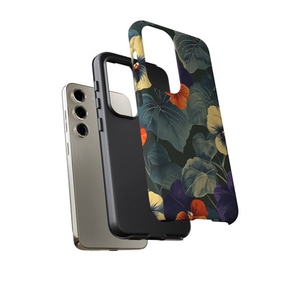 Tough Cases Floral iPhone Case, Tough Phone Cover, Stylish Floral Design, Gift for Her, Summer Vibe, Durable Protective Case