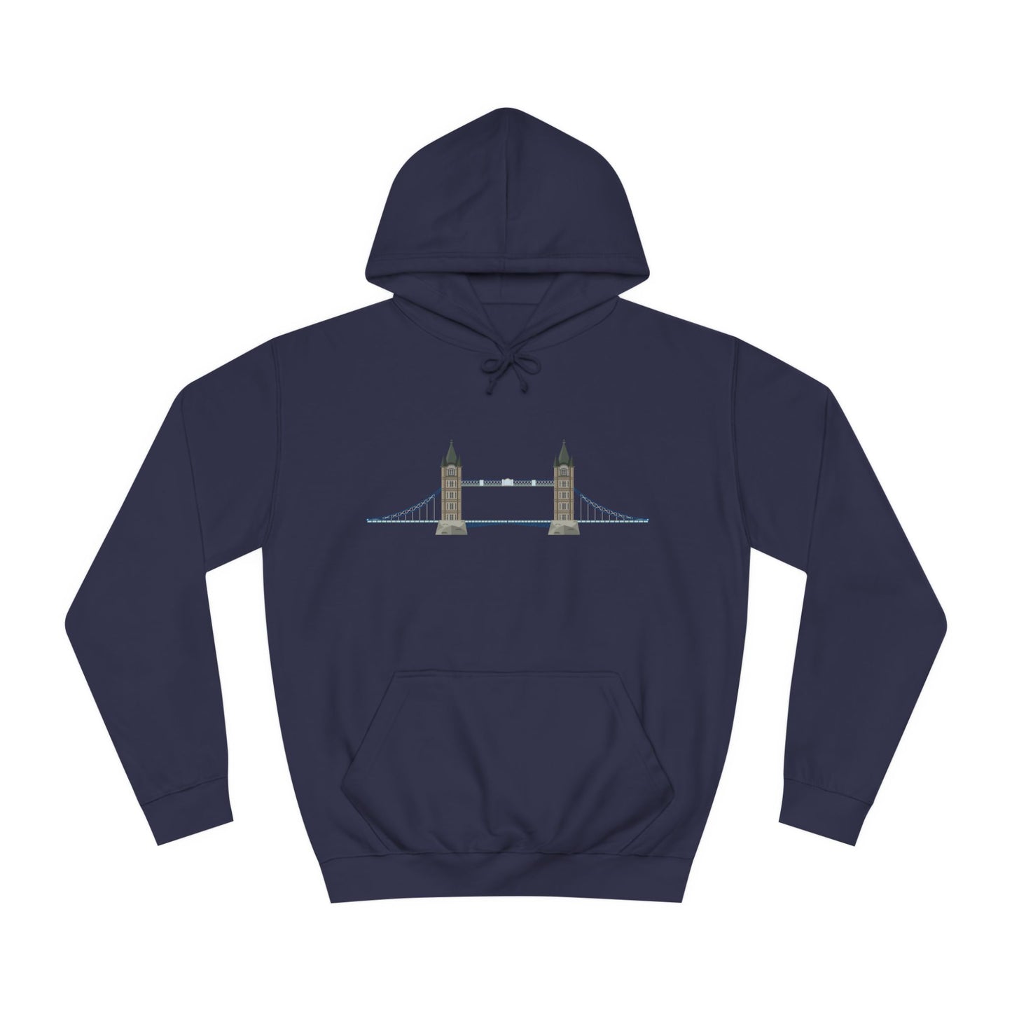 Tower Bridge Iconic Unisex College Hoodie
