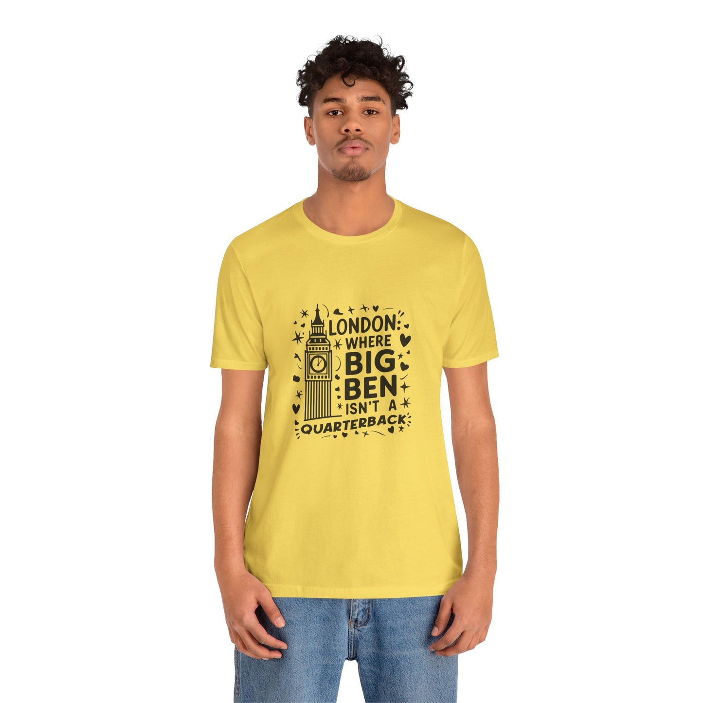 London's Big Ben Unisex Jersey Short Sleeve Tee