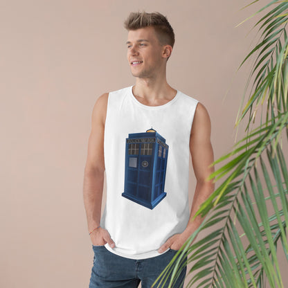 Unisex Barnard Tank - British Police Public Call Box - Iconic TARDIS