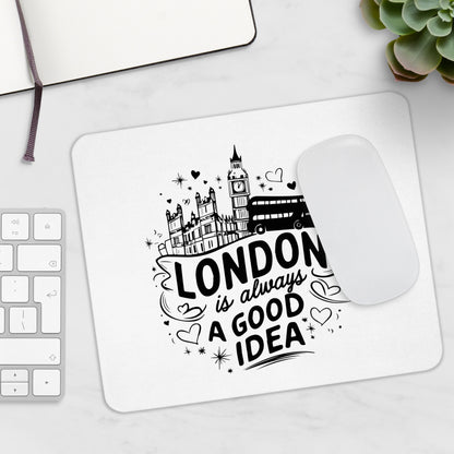 London-Inspired Mouse Pad - Perfect Gift for Travelers, Office Decor, Computer Accessories, Home Office Must-Have, Work from Home Essentials