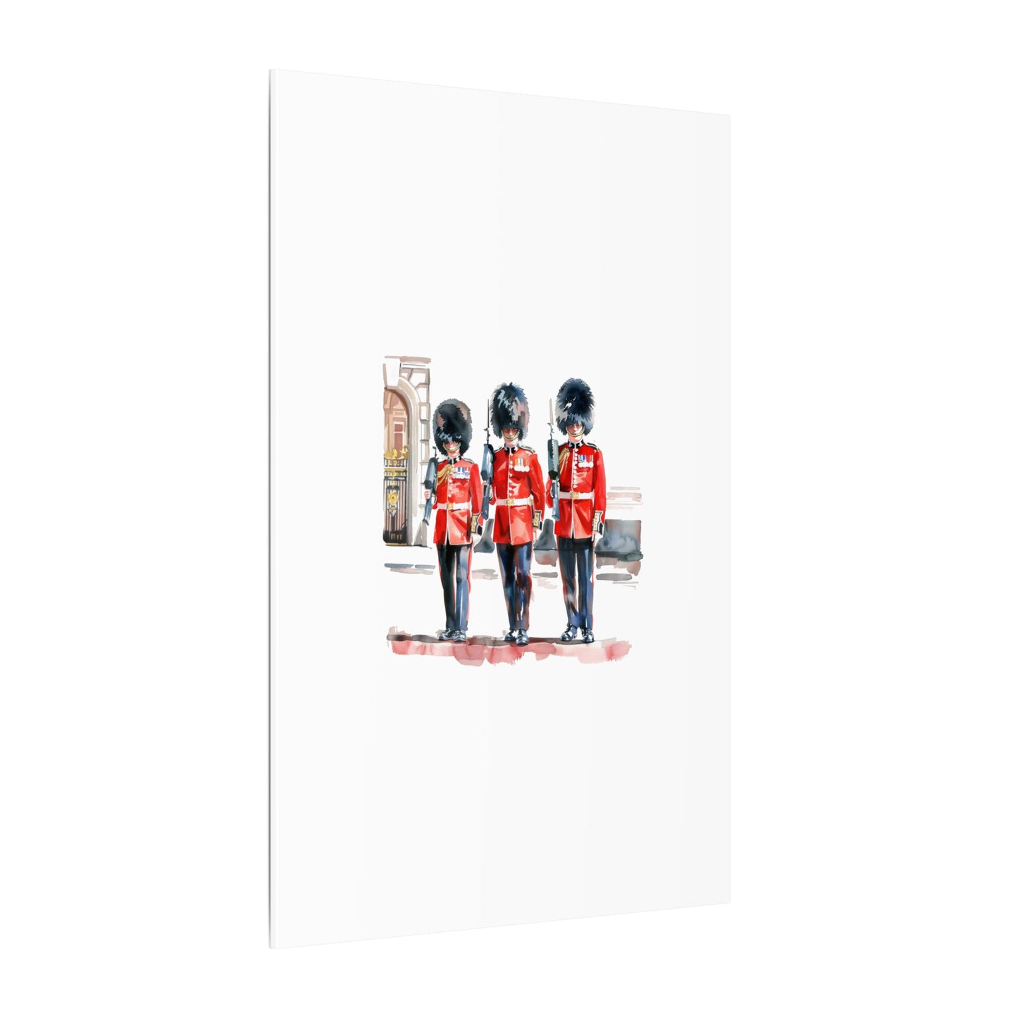 Royal Guards Canvas Print, British Wall Art, Home Decor, Unique Gift, London Culture