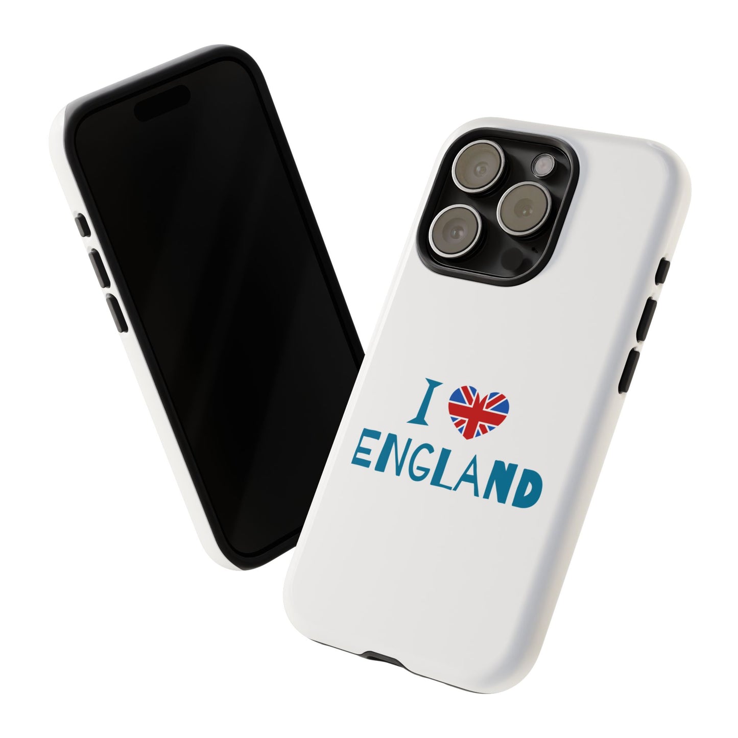I Love England Phone Case - Stylish Tough Cases for UK Enthusiasts