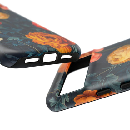 Floral Phone Case - Tough Cases, Stylish Protection, Gift for Flower Lovers, Customizable Cover, Floral Design Mobile Accessory