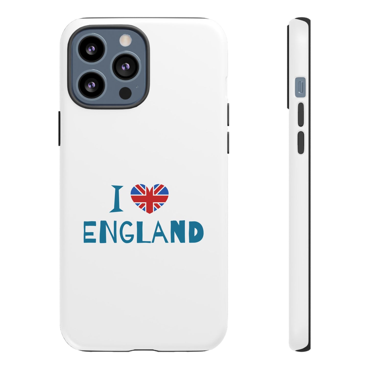I Love England Phone Case - Stylish Tough Cases for UK Enthusiasts
