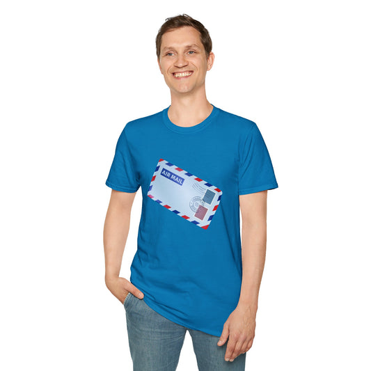 Unisex Softstyle T-Shirt - Vintage British Air Mail