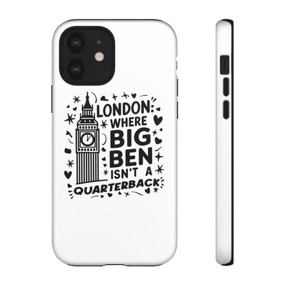 London Big Ben iPhone Case, Funny Phone Cover, Tough Phone Case, Gift for Travelers, London Souvenir